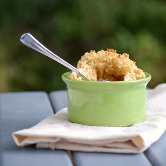 Single Serve Healthy Apple Crisp