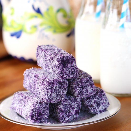 Ube Bar Bread (Purple Yam Bread)