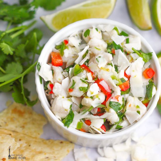 Coconut Lime Ceviche