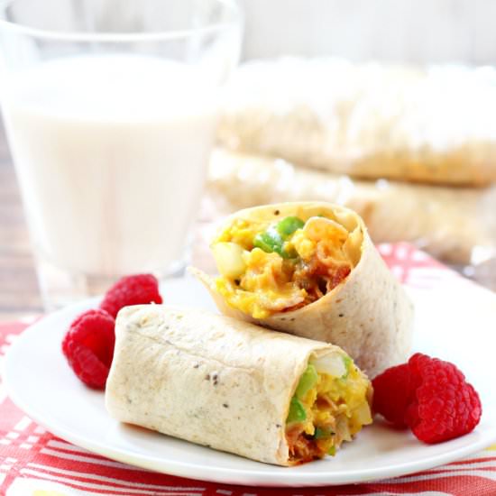 Western-Style Breakfast Burritos