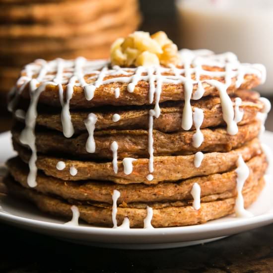 Carrot Cake Pancakes