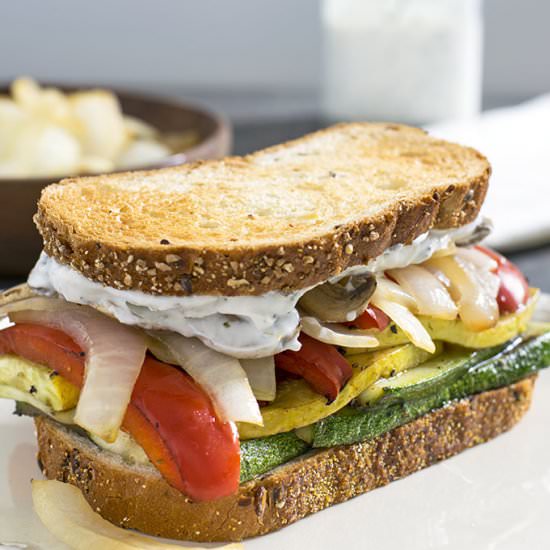 The Perfect Veggie Sandwich