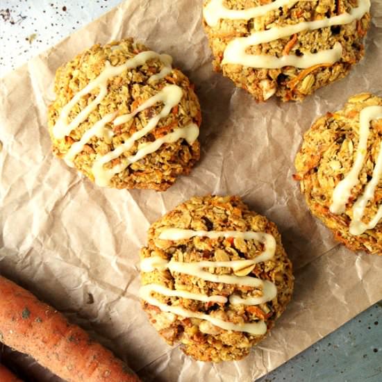 Carrot and Oat Cookies