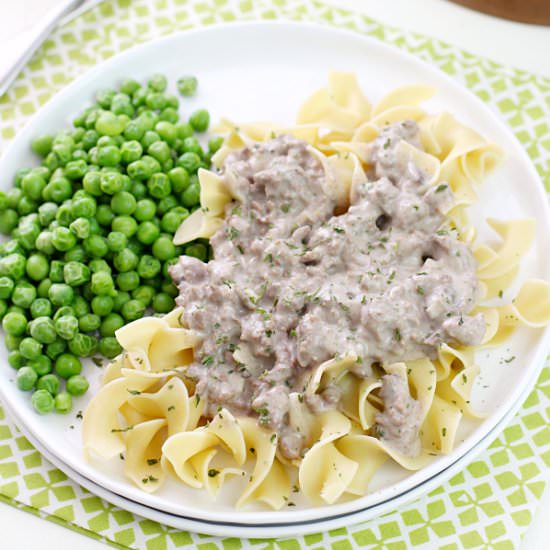 Hamburger Stroganoff