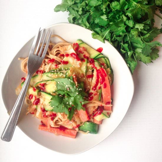 Courgette & Carrot Stir Fry