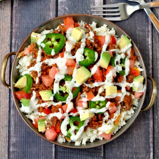 Paleo Taco Bowl