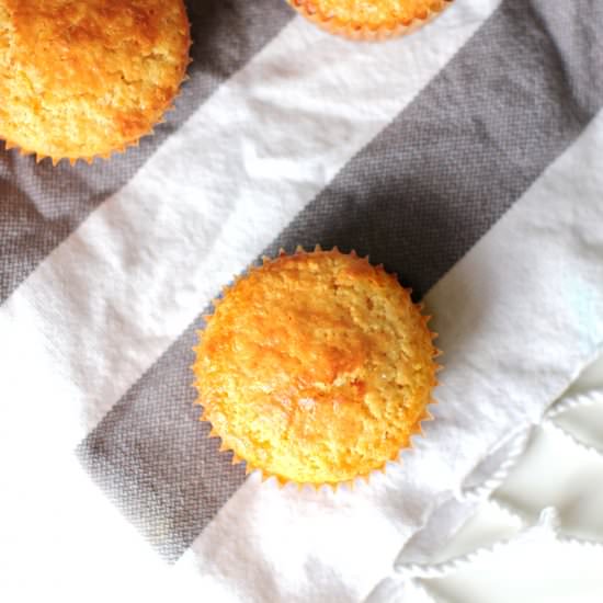 Not Too Sweet Corn Muffins