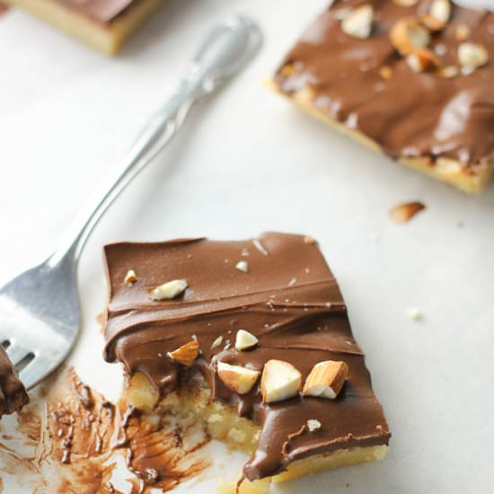 Almond Roca Bars