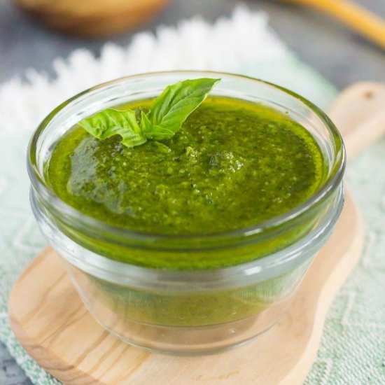 Easy Basil Pesto