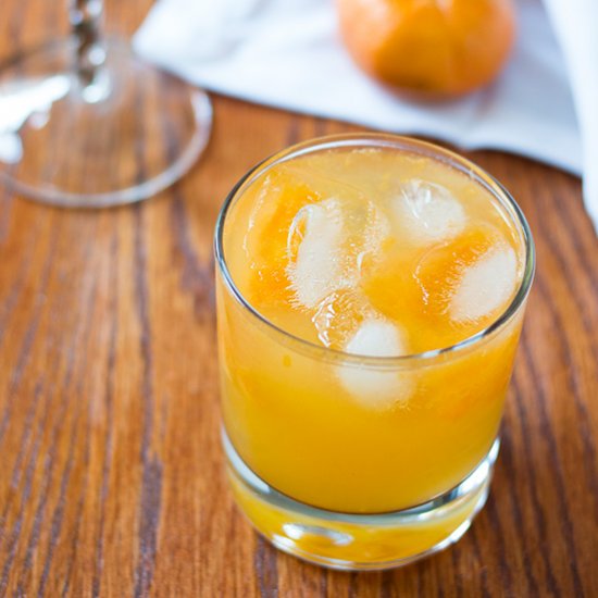 Mandarin Orange Tequila Smash