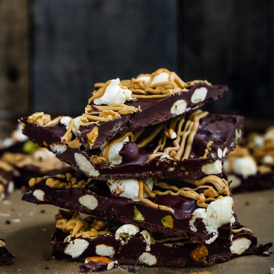 Dulce de Leche Chocolate Bark