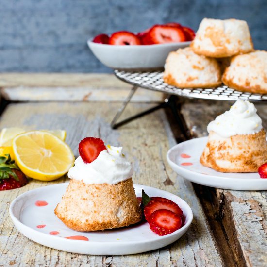 Mini Gluten-Free Angel Food Cake