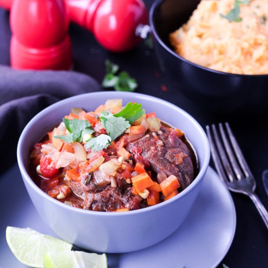 Slow Cooker Mexican Osso Bucco