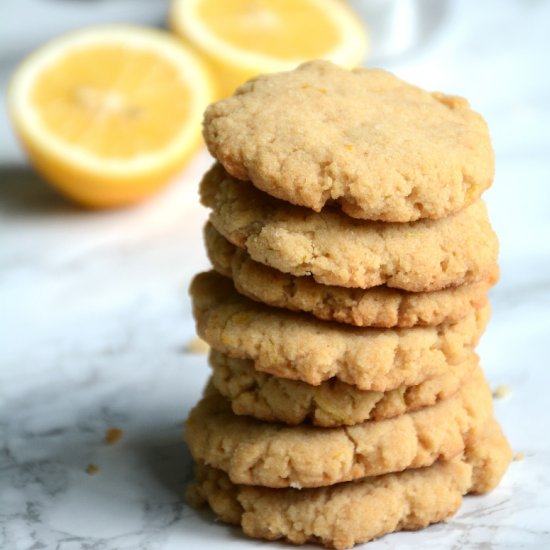 Egg-free Paleo Lemon Cookies