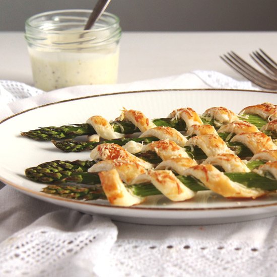 Crispy Asparagus & Lemon Mayonnaise