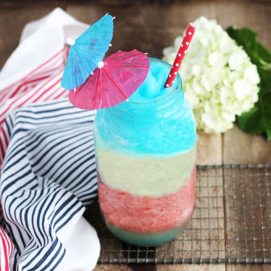 Red White and Blue Pina Colada