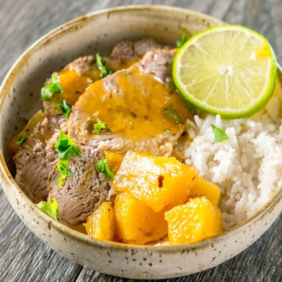 Slow Cooker Tequila Lime Pork Roast