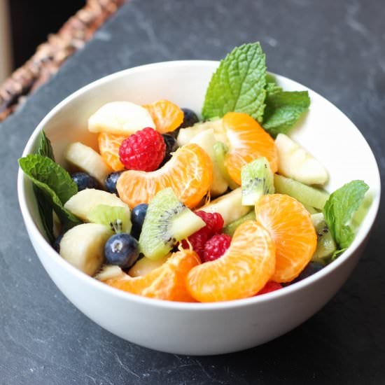 Summer Mint Fruit Salad