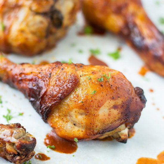 Apple Juice Brine Barbecued Chicken