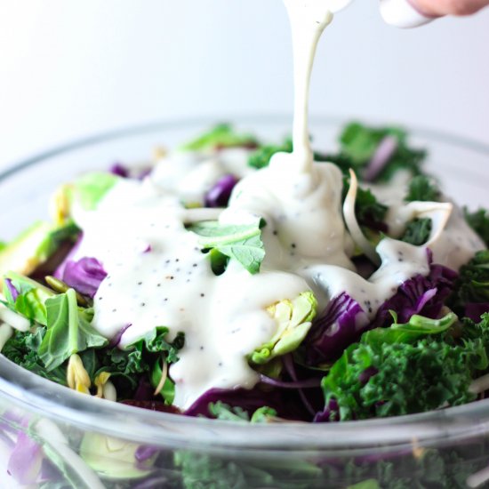 Superfoods & Poppy Seed Dressing