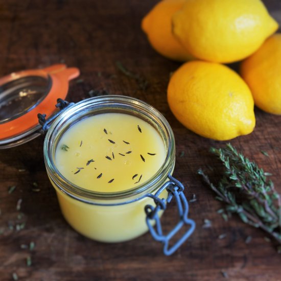 Lemon and Thyme Curd Recipe