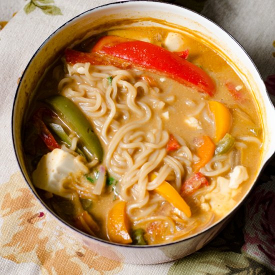 One Pot Vegetable Ramen