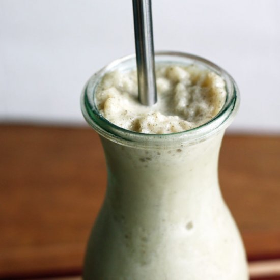 Vanilla Matcha Protein Frappuccino