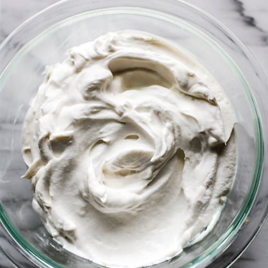 Easy Vegan Coconut Cream Frosting