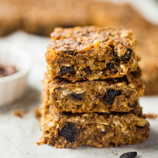 Vegan Slow Cooker Protein Bars