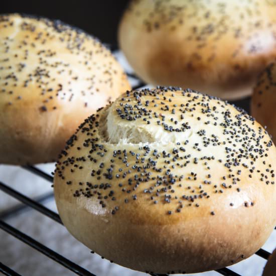 Wheat Beer Burger Buns