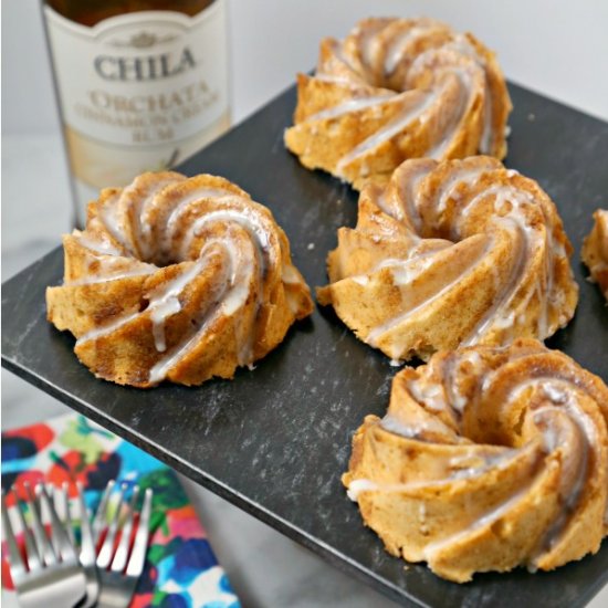 Chila ‘Orchata Mini Bundt Cakes