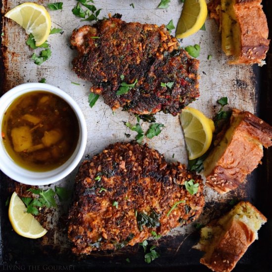 Cereal Crusted Pork Chops