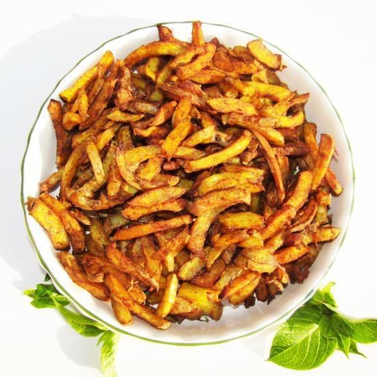 Spicy Healthy Oven Fries