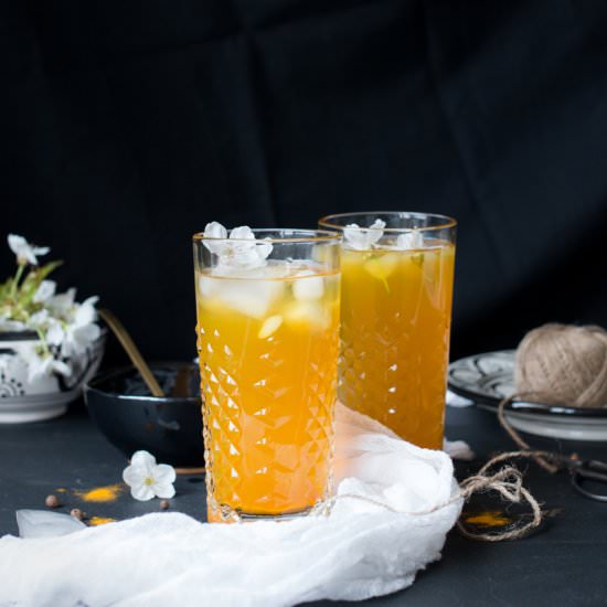 Spiced Turmeric Iced Tea