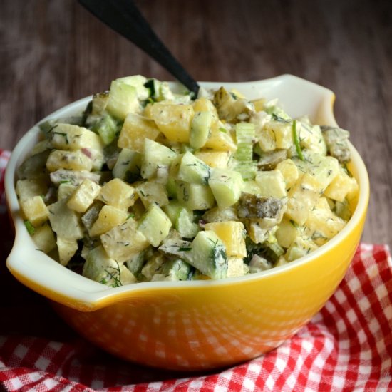 Low Carb No “Potato” Salad