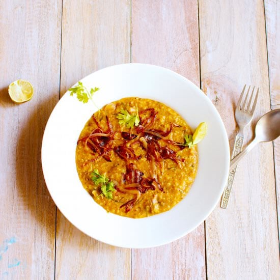 Hyderabadi Haleem: Wheat-Lamb Stew