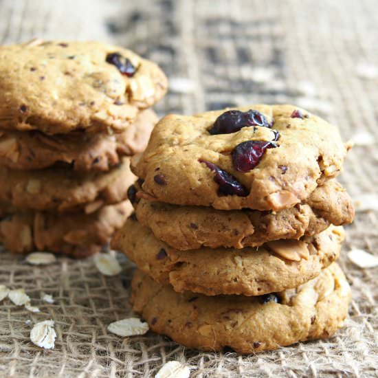 Pumpkin Oatmeal Cookies