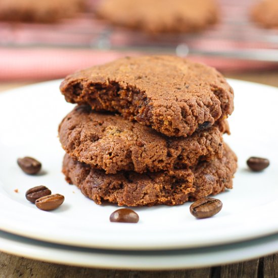 Chocolate Almond Butter Cookies