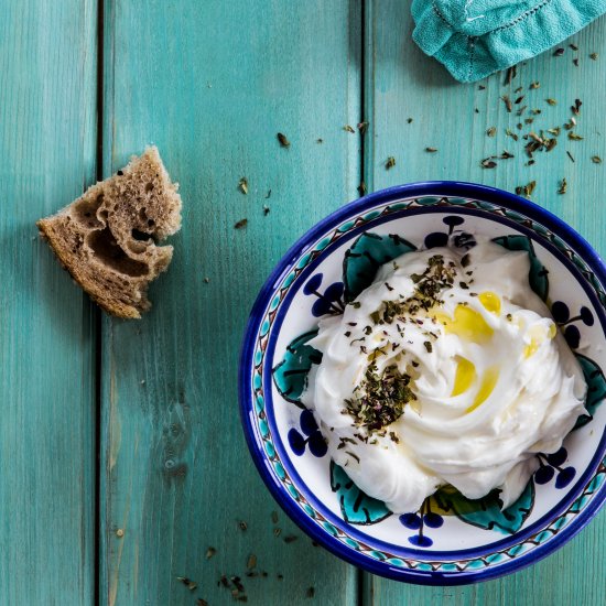 Labneh or Yoghurt Cheese