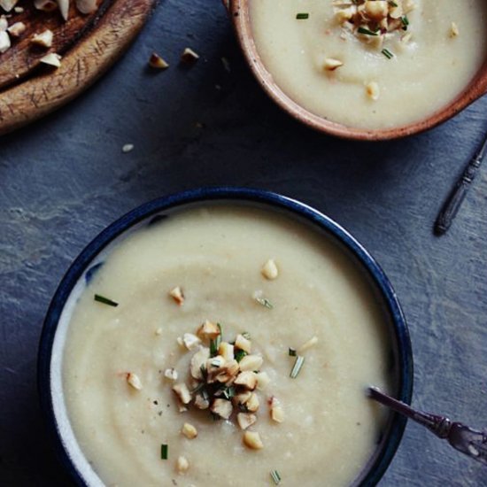 Celeriac & Pear Soup