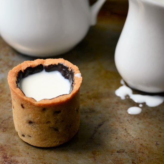 Chocolate Chip Cookie Cups