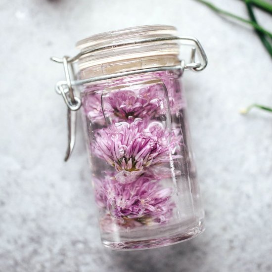 Chive Blossom Vinegar