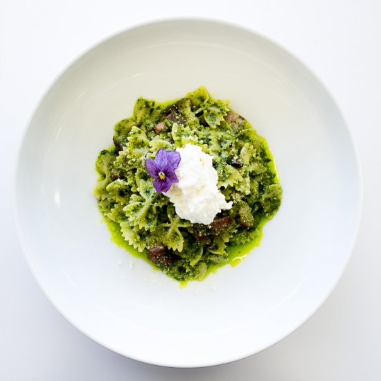 Farfalle Pasta with Pesto