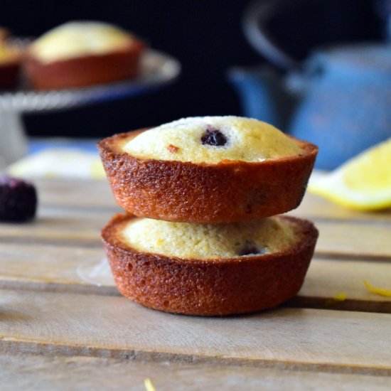 Lemon bluebberies financier