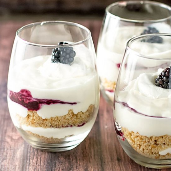 No-Bake Cheesecake Parfaits