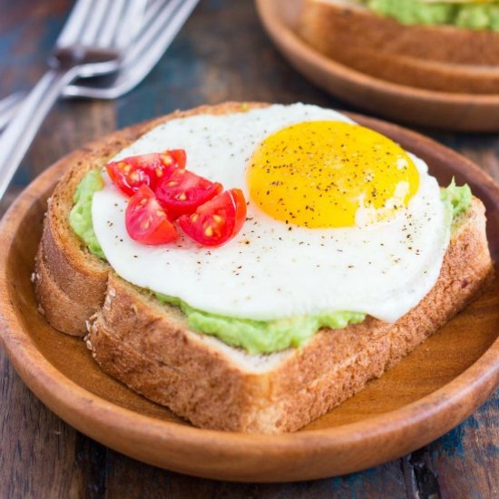 Fried Egg and Avocado Toast