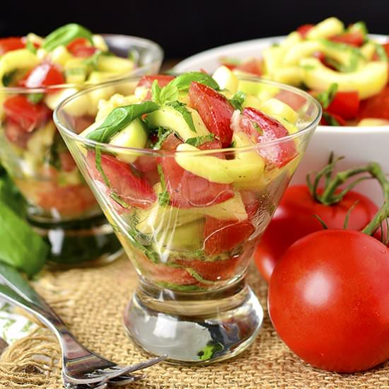 Cucumber and Tomato Salad