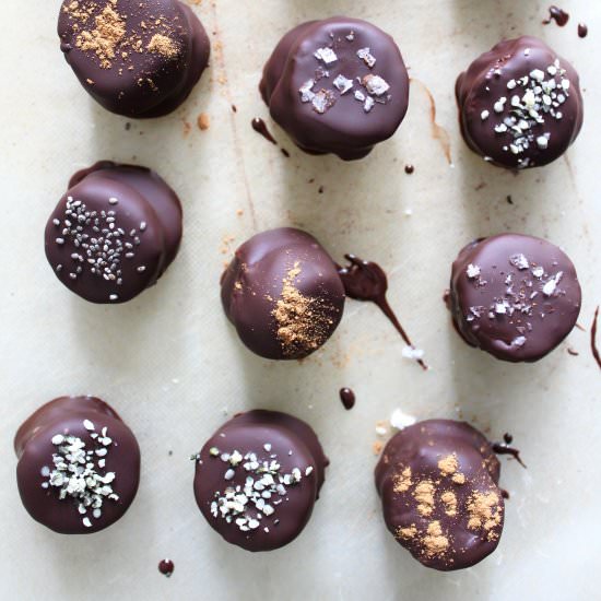 Dark Chocolate Banana Bites