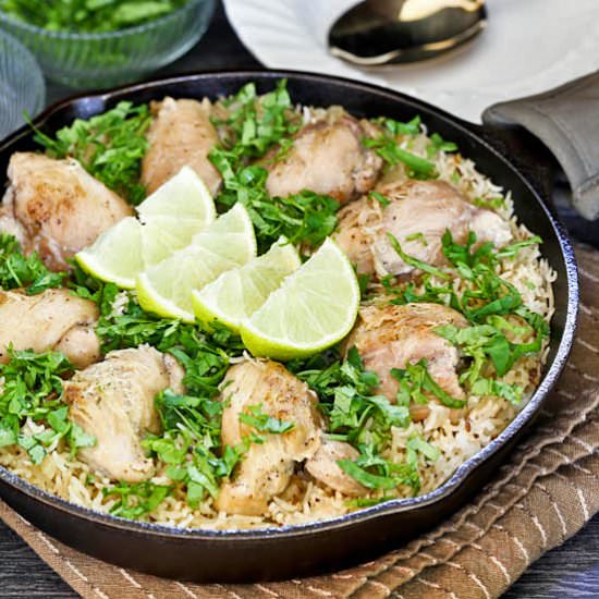 Cilantro Lime Chicken Rice