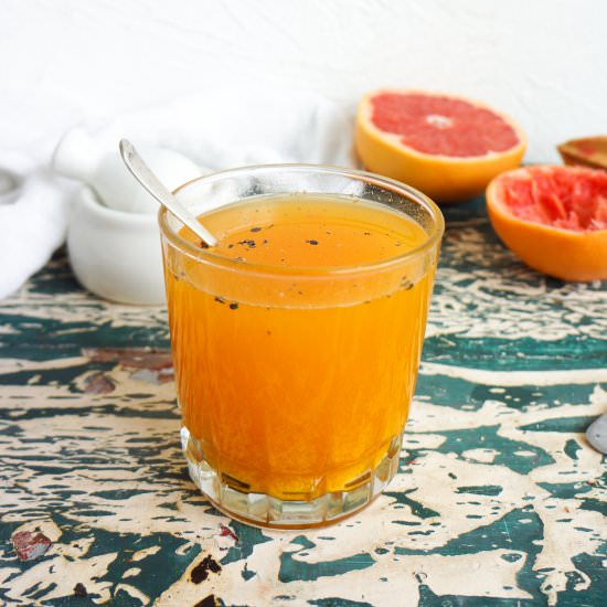 Grapefruit, turmeric & black pepper